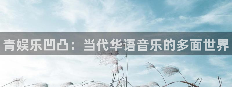 蓝狮在线注册开户：青娱乐凹凸：当代华语音乐的多面世界